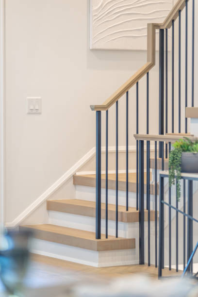 istock modern residential staircase details 1976275403