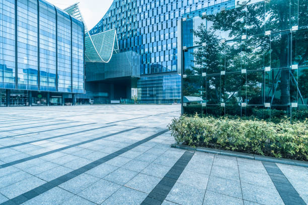 istock modern office building outdoors in the downtown 1976398555