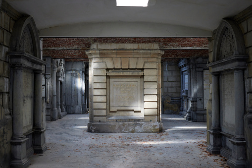 Laeken Cemetery Brussels Underground Catacomb