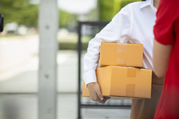 istock Small SMEs can create a Home Office at home and market through online and e-commerce, so that buyers can purchase products online and have their orders delivered through shipping companies. 1976726238
