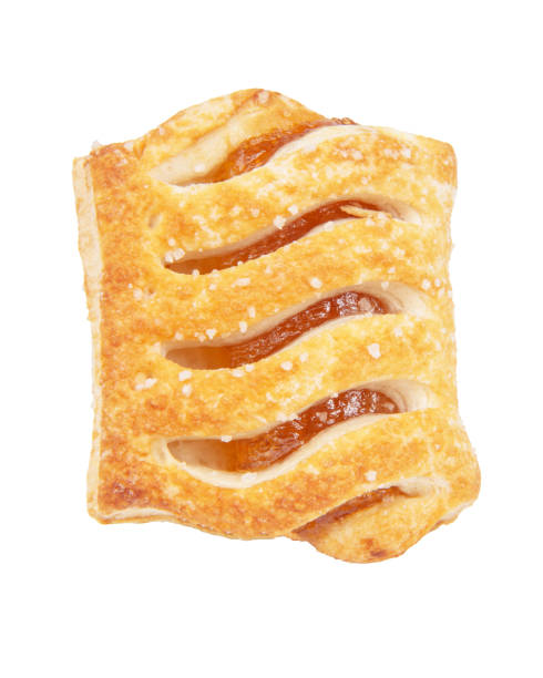 istock Puff pastry cookies fresh bakery shack isolated on the white background 1976745811