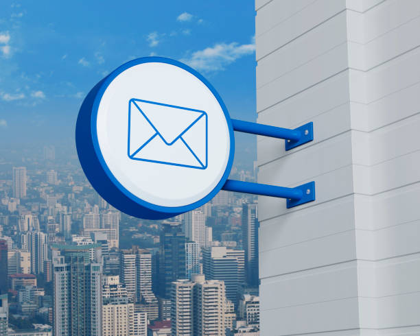 istock Business contact us online concept, 3D rendering 1976888537