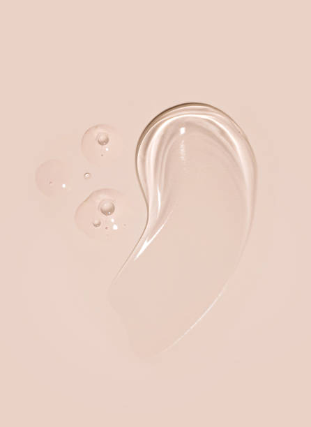 istock texture gel serum on beige background 1976893808