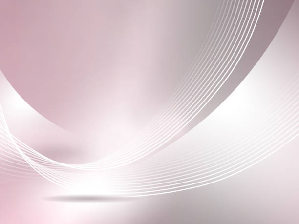 современный нежно-розовый фон в элегантном стиле - arc aluminum flash steel stock illustrations