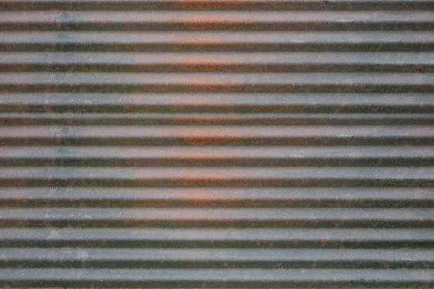 Zinc wall texture background in vintage style.