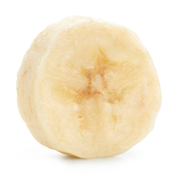 istock Banana slices Isolated with clipping path 1977064129