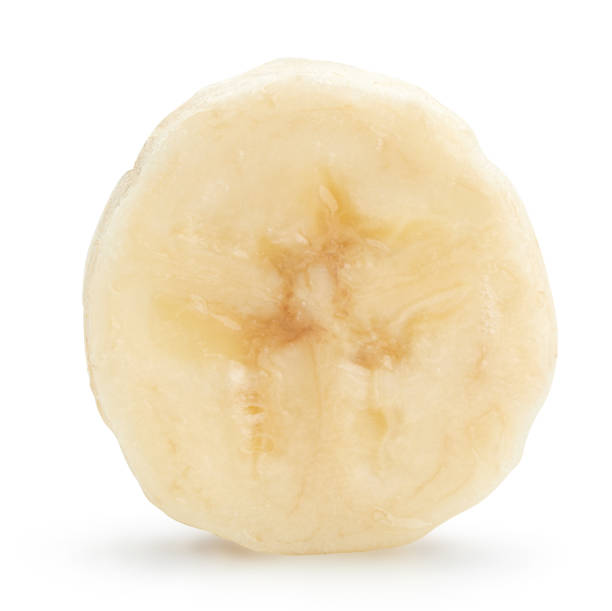 istock Banana slices Isolated with clipping path 1977069376