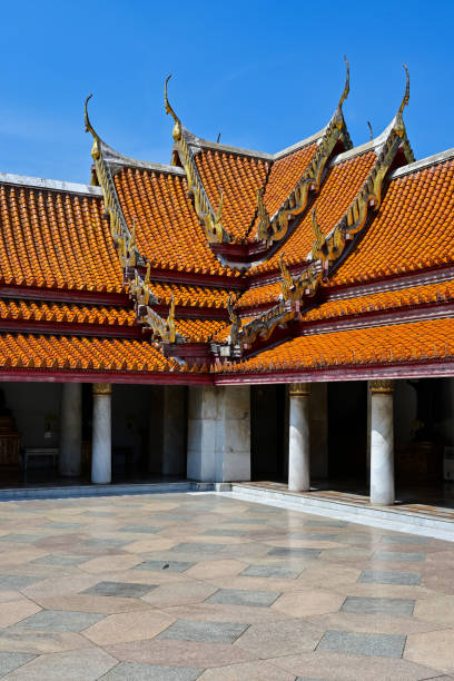 istock Behind Wat Benchamabophit Church Bangkok, Thailand 1977104546