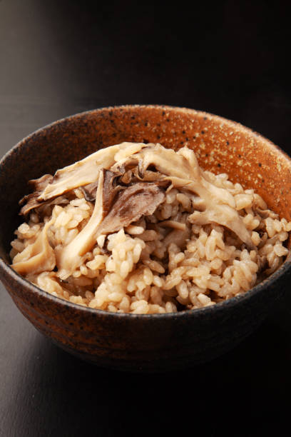 istock Rice cooked with maitake mushrooms 1977119412