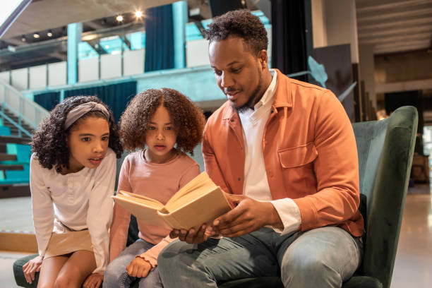 istock Young black readers in a dutch library 1977126845
