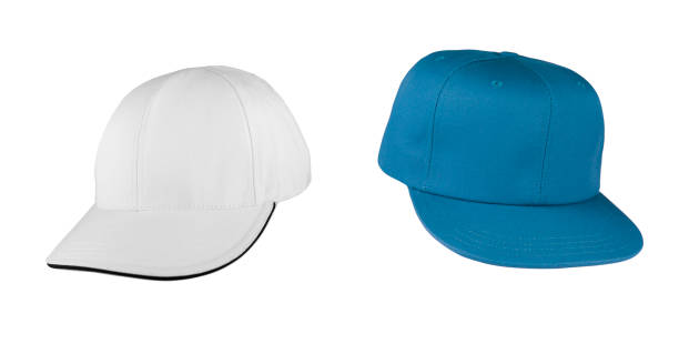 istock white and blue baseball caps isolated on white 1977151213