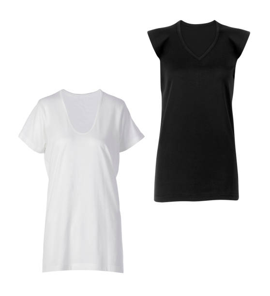 istock Black and white shirts isolated 1977151784