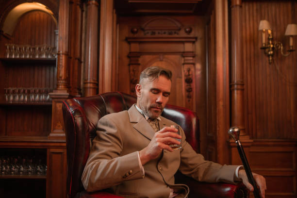 istock A handsome elegant 1920s style gentleman in a luxury stately home 1977180192