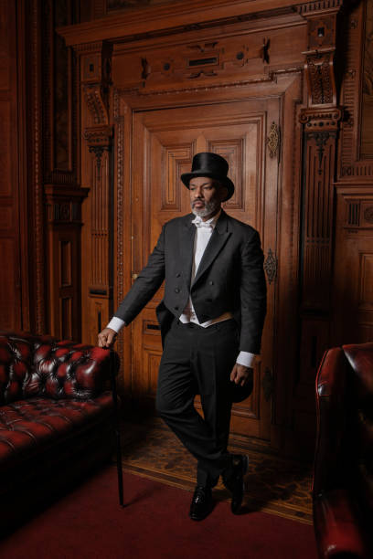 istock A handsome elegant 1920s style black gentleman in a luxury stately home 1977195889