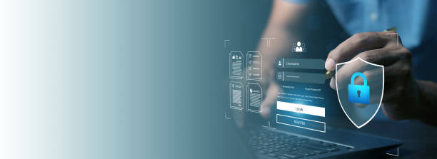 istock Cyber security and Security password login online concept Hands typing and entering username and password of social media, log in with smartphone to an online bank account, data protection hacker 1977218874