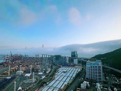 Sea of clouds at Tsing Yi