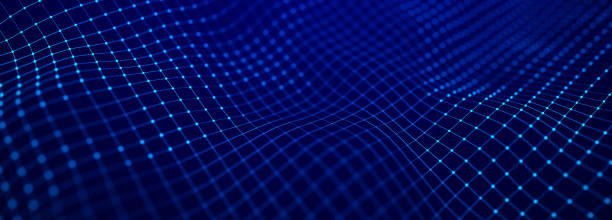 istock Corrupted network or connection. Abstract digital background of points and lines. Glowing plexus. Big data. Abstract technology science background. 3d rendering 1977313574