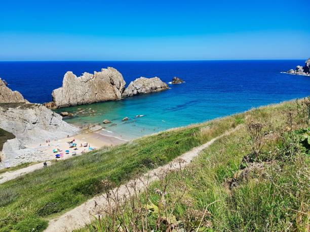 istock coast of greece, photo as a background 1977320111