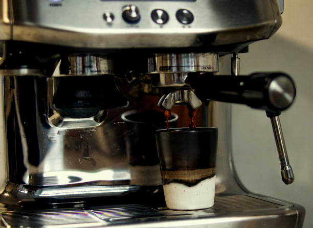 istock Coffee machine porta filter in the morning 1977429105