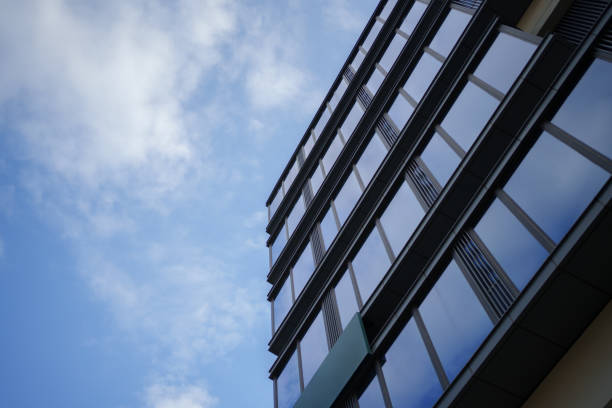 istock Sky and building glass wall 1977469376