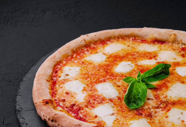 istock Neapolitan pizza on a cream sauce 1977518878