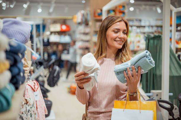 istock Mother in shopping in a Kid Store 1977523164