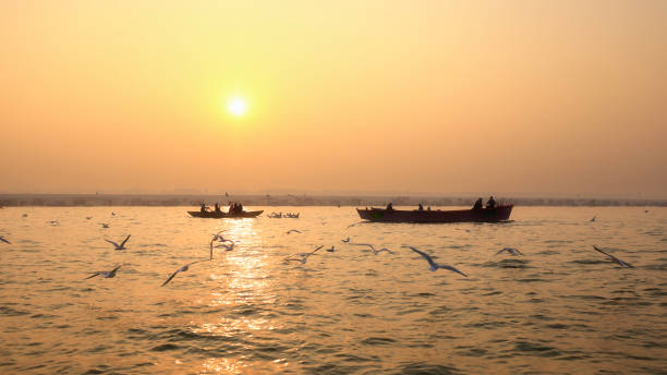 istock The river Ganges at Varanasi,India. 1977523507