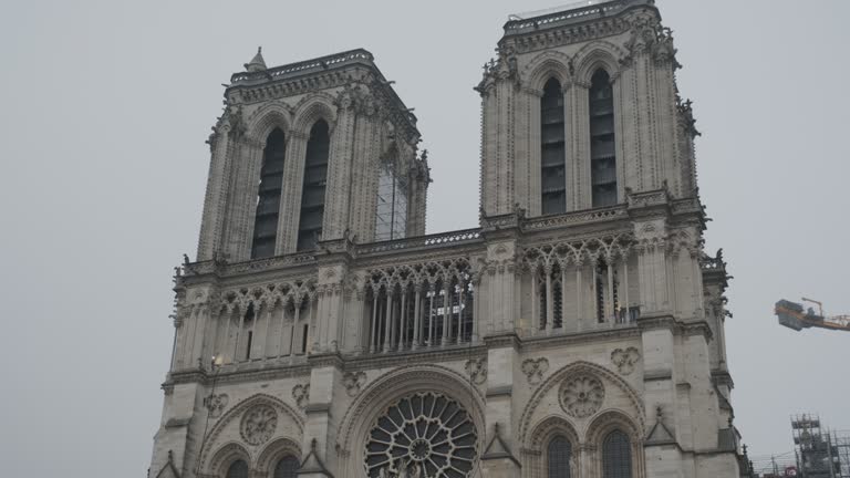 Notre-Dame de Paris undergoing restoration