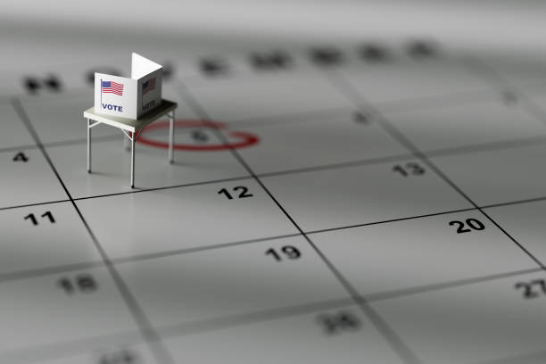 istock 2024 Election Day Presidential Election Voting Booth 1977525139