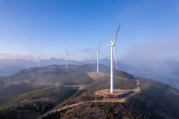istock A group of wind turbines on the mountaintop 1977581424