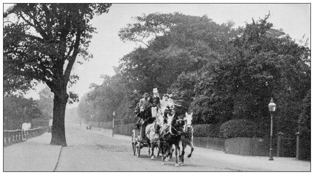 istock Sport and pastimes in 1897: Carriage 1977633297
