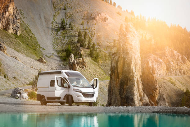 istock Travel by motor home 1977642327