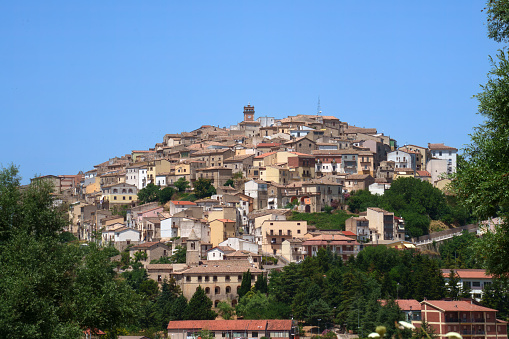Forenza, historic town in Potenza province, Basilicata, Italy