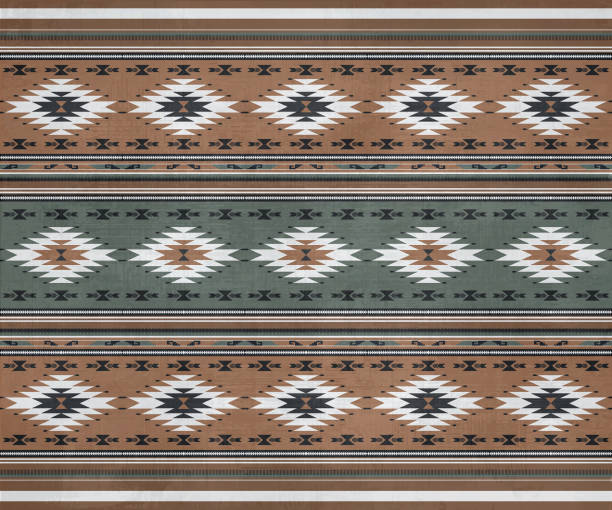 ethnic fabric patterns ethnic fabric patterns Designed with geometric patterns in green, brown, white. Used in designing textiles and clothing or decorative fabrics. Vector illustration. ethnic fabric patterns ethnic fabric patterns Designed with geometric patterns in green, brown, white. Used in designing textiles and clothing or decorative fabrics. Vector illustration. background of arabian scarf stock illustrations