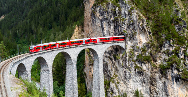 istock Landwasser Viaduct in Grisons, Switzerland 1977733469