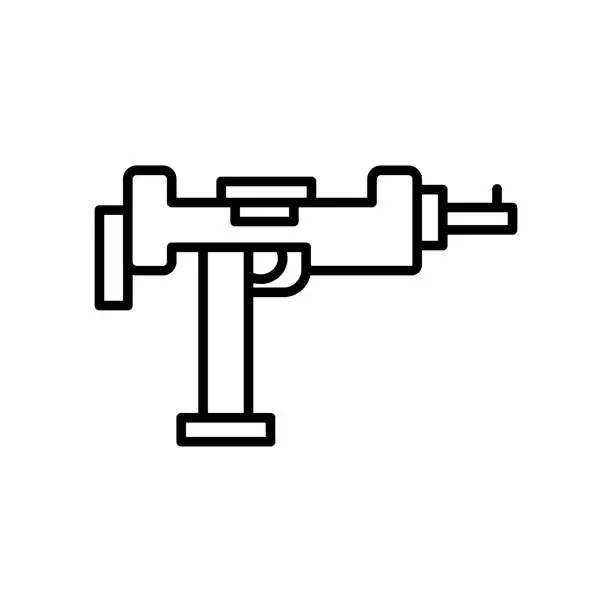 Vector illustration of Uzi Icon