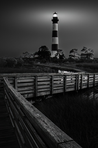 Lighthouse - Bodie Island Lighthouse, Outerbanks, North Carolina