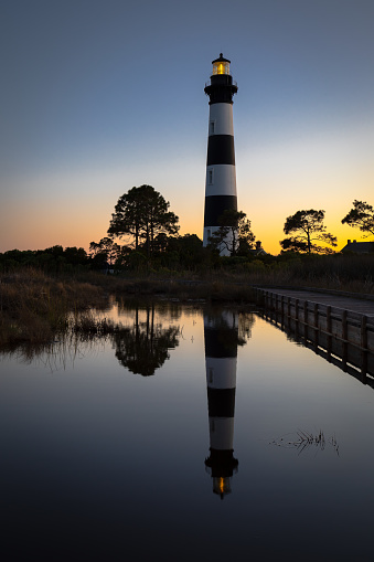 Lighthouse - Bodie Island Lighthouse, Outerbanks, North Carolina