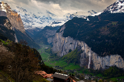 Mountains, Lauterbrunnen Valley, Wengen, Bernese Oberland, Switzerland.jpg
