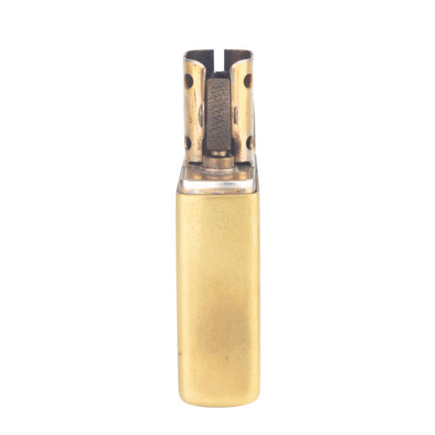 istock lighter gold isolated on white background steel 1977794219
