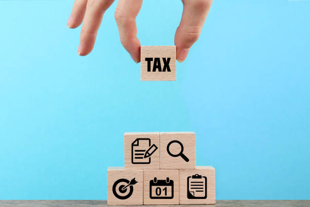 istock Tax Preparation and Deadline Awareness Concept with Calendar and Documents 1977813388