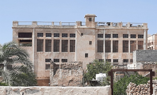 Facade of an Historival Edifice in Bushehr, Iran