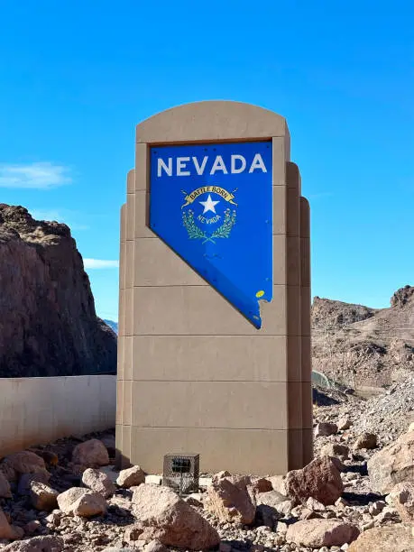 A Highway Marker for the State of Nevada
