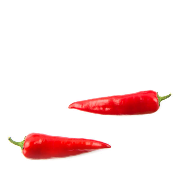 istock Red pepper paprika isolated on white. There is free space for text. 1978136937