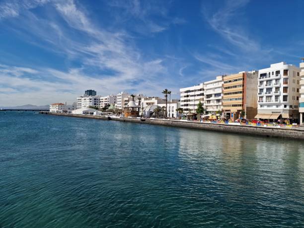 istock Strolling along the seaside promenade in Arrecife, Lanzarote 1978181795