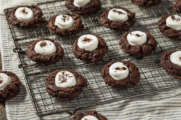 istock Homemade Dark Chocolate Hot Cocoa Cookies 1978222667