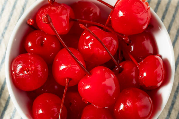 istock Organic Raw Red Cocktail Maraschino Cherries 1978227979