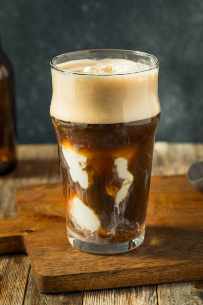istock Frozen Boozy Irish Stout Beer Ice Cream Float 1978228502