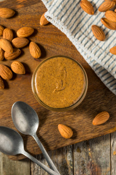 istock Organic Sweet Crunchy Almond Nut Butter 1978228506