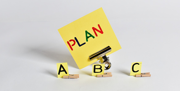 From Plan A to Plan B to Plan C Concept